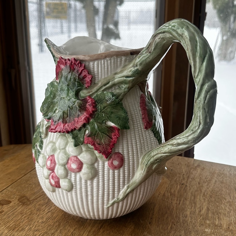 VINTAGE & RARE Fitz and Floyd Pitcher 1988 - Picture 5 of 7